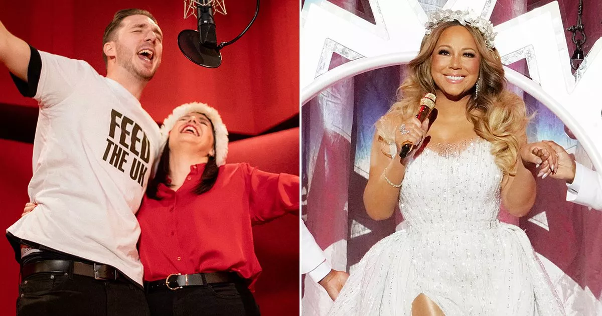 LadBaby pourrait rater le numéro un de Noël alors que Wham et Mariah